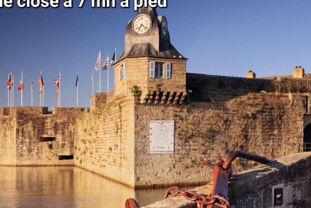 Le Perchoir, Belle Vue Mer Apartment Concarneau Exterior photo